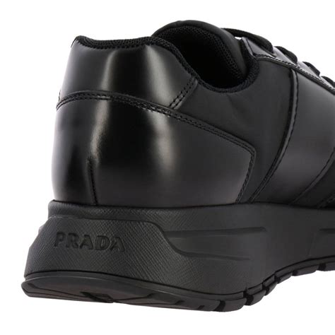 prada shoes men black|men's Prada shoes clearance.